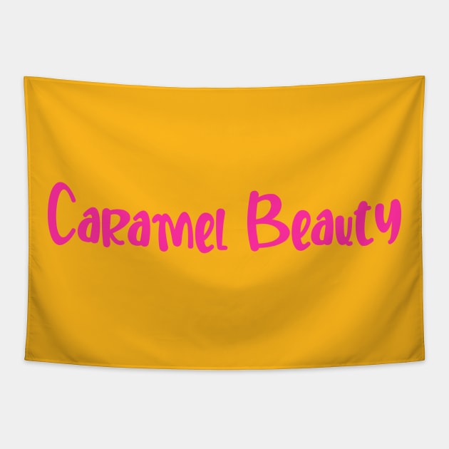 Caramel Beauty- naturally tan babes Tapestry by Zoethopia