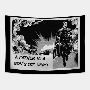 Hero Father Tapestry