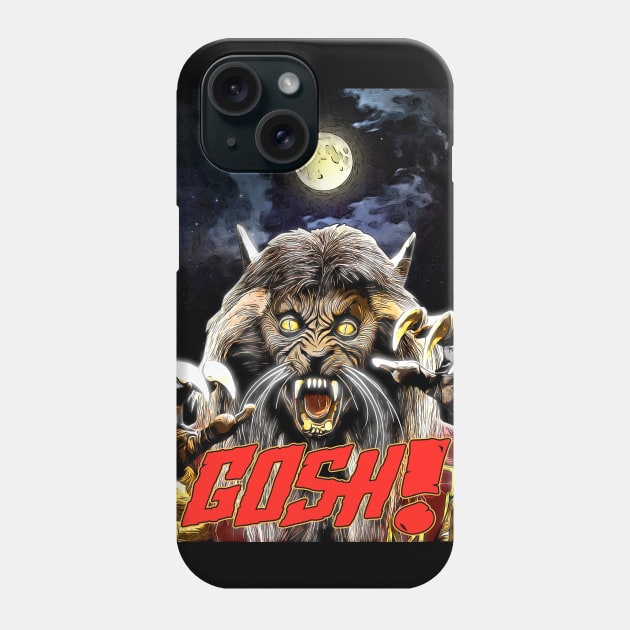 Thriller Gosh! Phone Case by creativespero