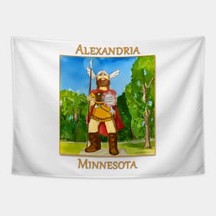 Big Ole in Alexandria Minnesota - WelshDesigns Tapestry
