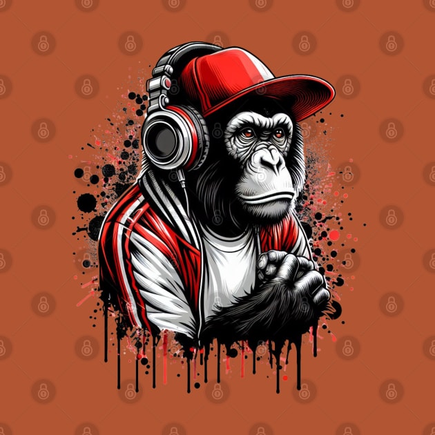 hiphop monkey by EKLZR