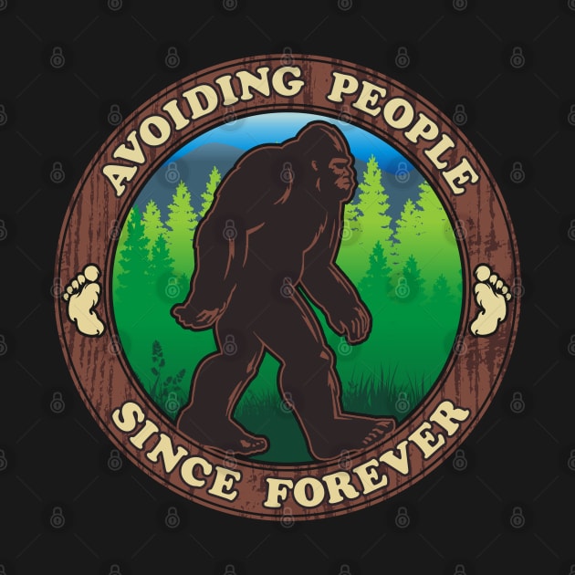 Bigfoot - Avoiding People Since Forever by dustbrain