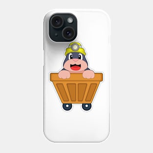 Mole Mining Container Phone Case