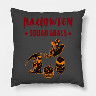 Halloween Squad Goals Pillow