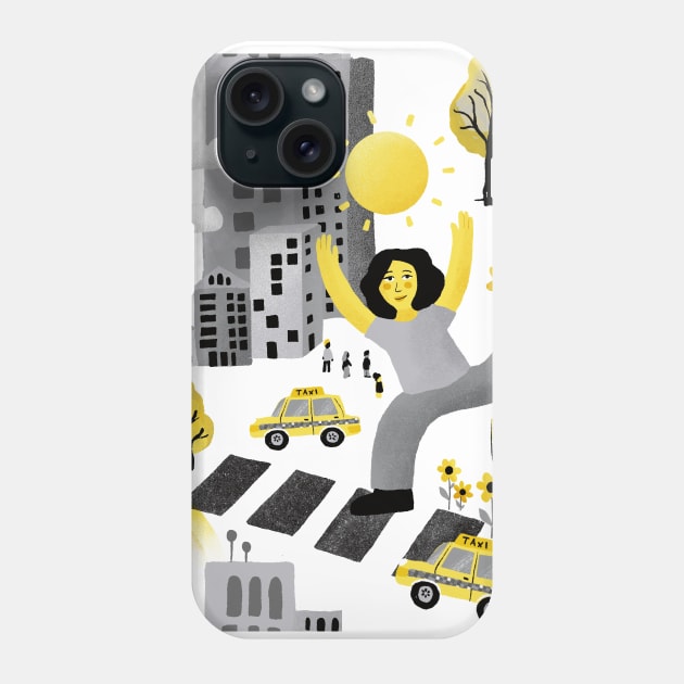 Finding Sunshine Phone Case by Salty Siren Studios