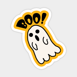 Halloween Ghost - Boo! Magnet