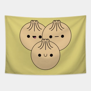 Cute Dumplings - Kawaii Dumplings Tapestry