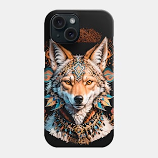 Coyote The Trickster (2.1) - Trippy Psychedelic Canis Phone Case