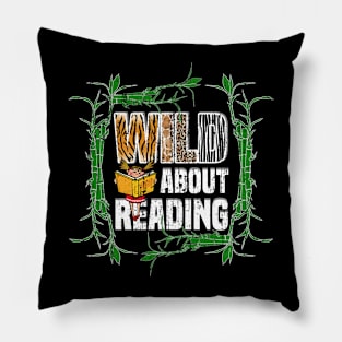 Wild About Reading Pillow