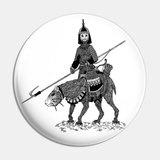 Heavy cavalryman of the Golden Khaganate. Pin