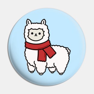 Cute Alpaca Pin