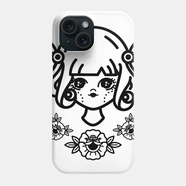 Makoto girl Phone Case by cunchun