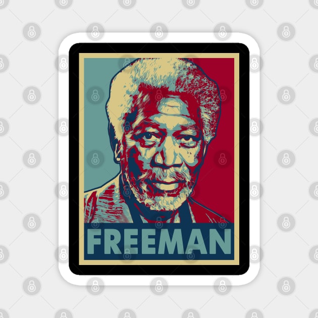 Morgan Freeman Magnet by EvilArmy