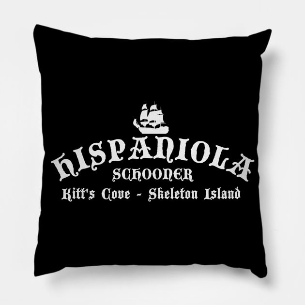 The Hispaniola Pillow by nickbeta