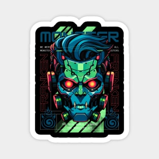 Mecha Monster, Mecha Frankenstein Magnet