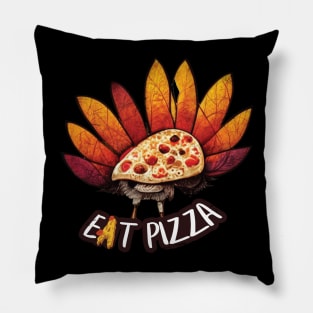 Turkey Eat Pizza Pillow