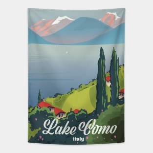 Lake Como Italy Tapestry