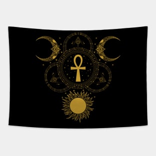 Ankh | Pagan Symbol Tapestry