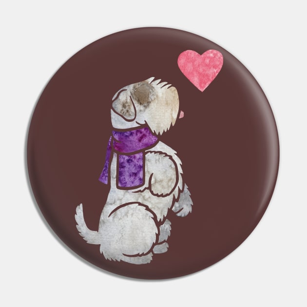 Sealyham Terrier Pin by animalartbyjess