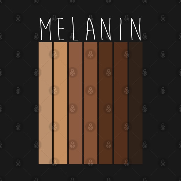 Melanin  - Pretty Brown Skin by Buff Geeks Art