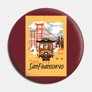 Enjoy San Fransokyo Pin