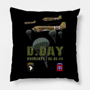 US airborne WW2 D Day Allied landing Pillow