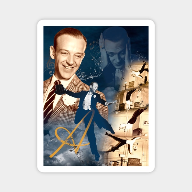 Astaire, The Greatest Dancer of the Movies Magnet by Dez53