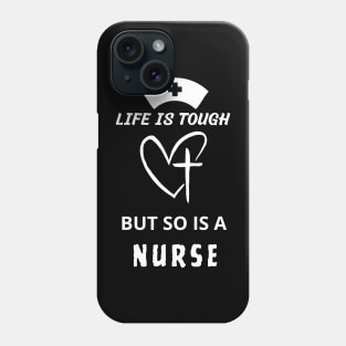 christian nurse strong Phone Case