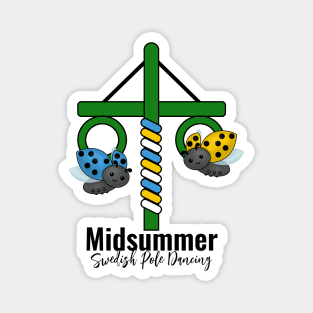 Midsummer Ladybug Maypole Magnet