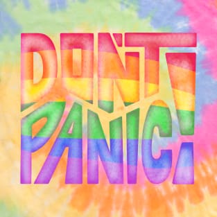 DON'T PANIC! Word Art T-Shirt