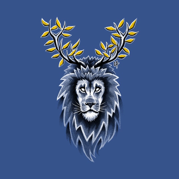 Deer Lion by c0y0te7