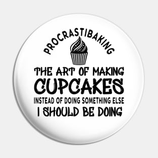 Cupcake - Proscrastibaking the art of making  cupcakes Pin