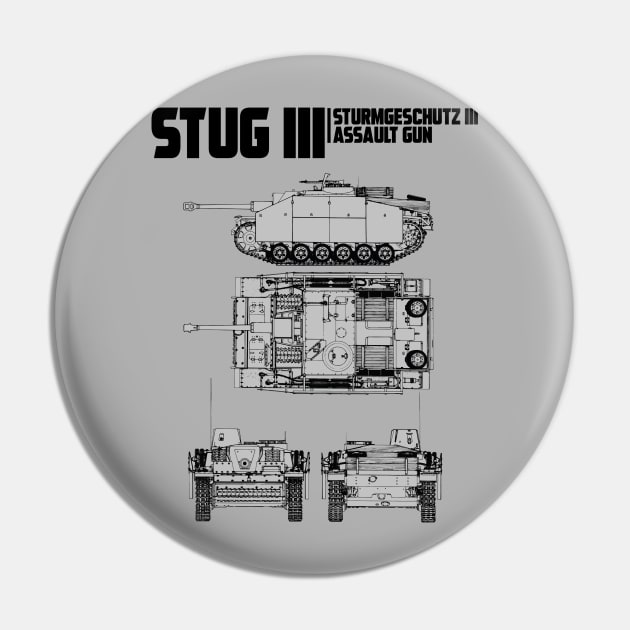 STUG III Pin by theanomalius_merch