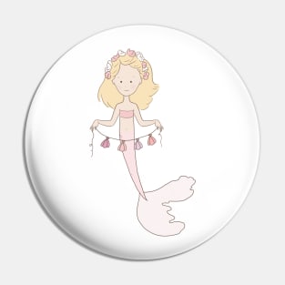 Mermaid Garland Pin