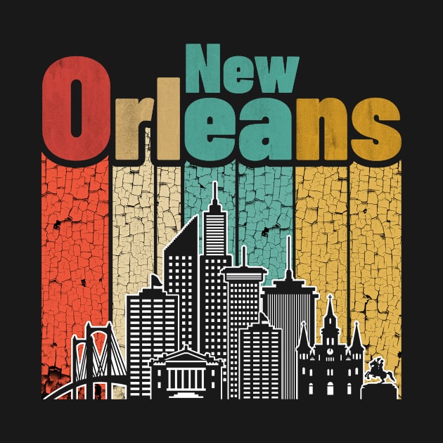 New Orleans Louisiana by ThyShirtProject - Affiliate
