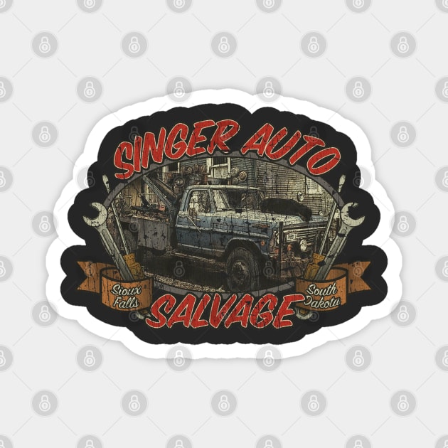 Singer Auto Salvage 2006 Magnet by JCD666