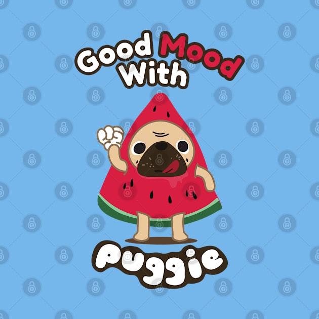 Good Mood with Puggie by loveninga