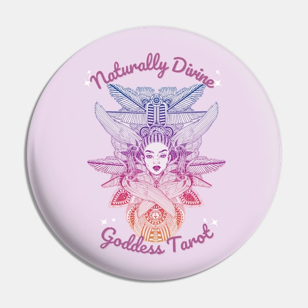 Naturally Divine Goddess Tarot Shirts Pin by Naturally Divine Goddess Tarot