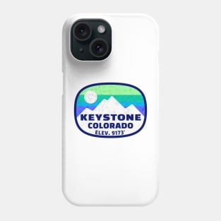 Keystone Colorado Skiing Mountains Ski Hiking Phone Case