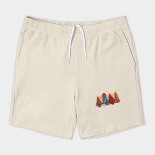 Rugby Football Christmas Trees Xmas Gift Shorts