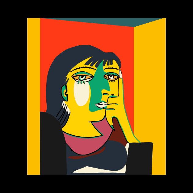 Picasso - Woman's head #7 by shamila