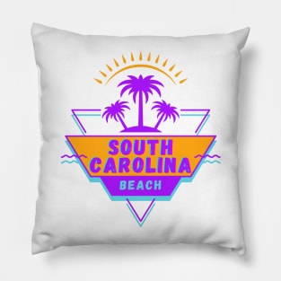 South Carolina Beach Pillow