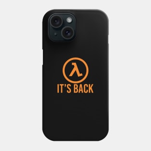 Its back - Lambda symbol Phone Case