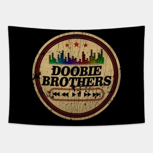 Graphic Doobie Brothers Name Retro Distressed Cassette Tape Vintage Tapestry