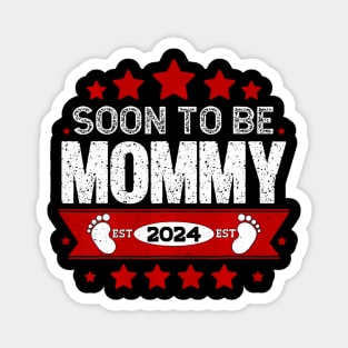 New Mom 2024 First Time Mom Soon To Be Mommy 2024 Magnet
