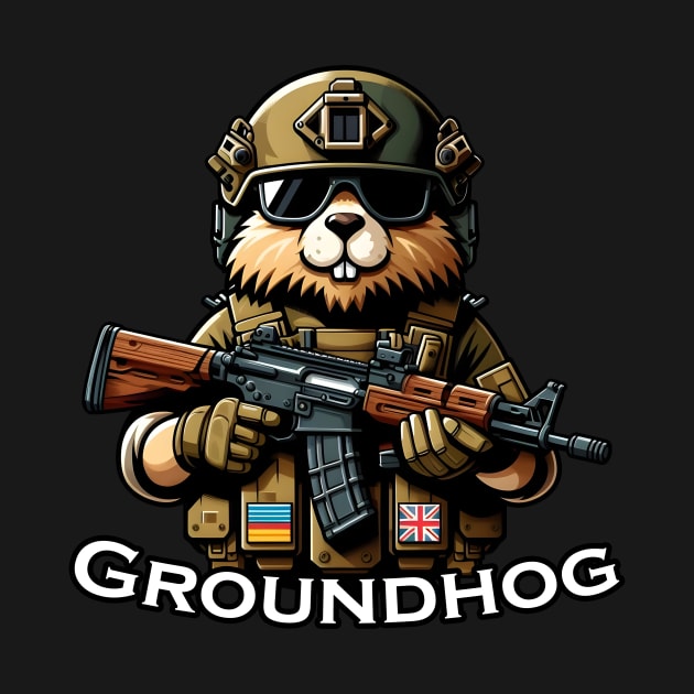 Tactical Groundhog by Rawlifegraphic