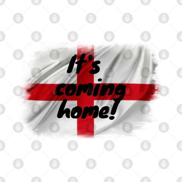 It's Coming Home ! England Euros football fan Gift by Roymerch