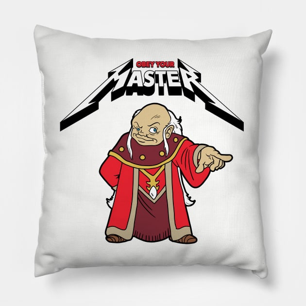 Obey Your Master - Dungeons & Dragons Dungeon Master Pillow by Chewbaccadoll