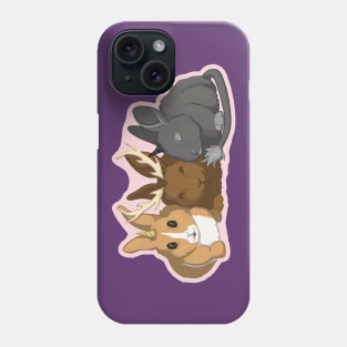 Three Magical Friends Phone Case