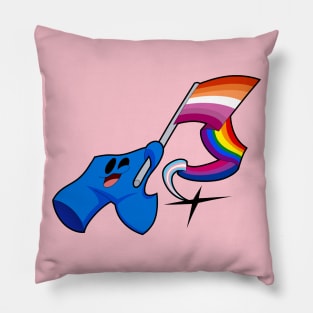 The Never Ending LGBT+ Flag Pillow